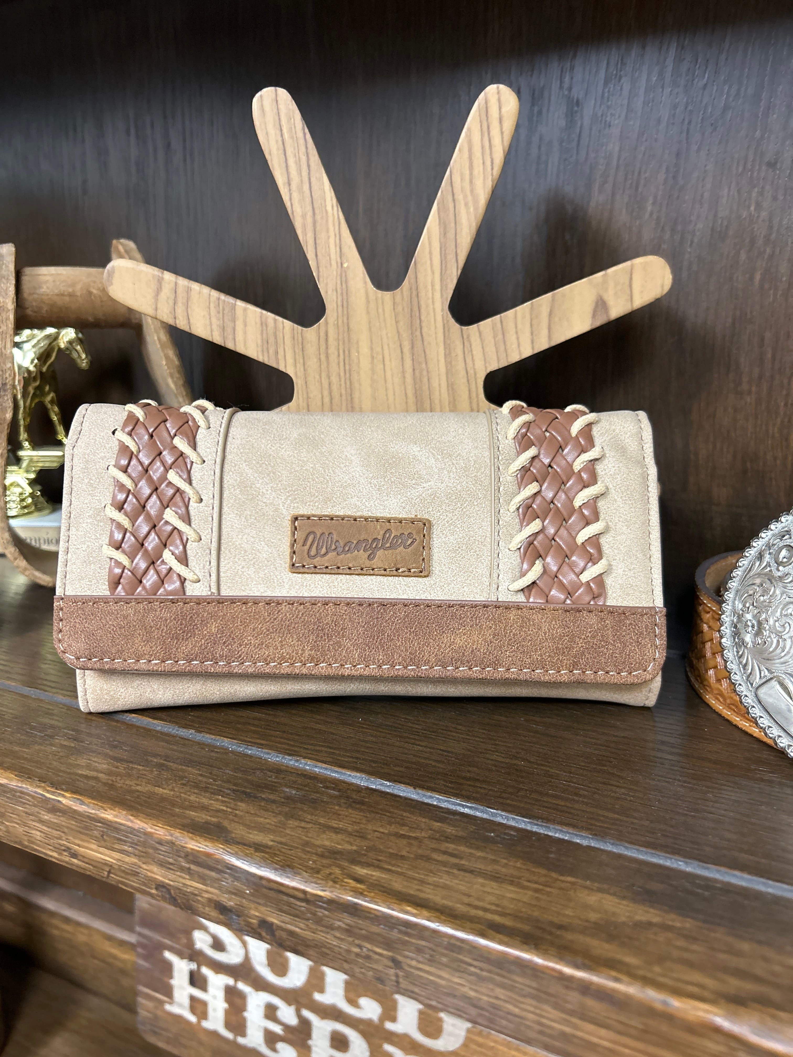 Wrangler Whipstitch Wallet/Wristlet/Crossbody - Henderson's Western Store