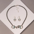 Western Horsebit Navajo Necklace - Henderson's Western Store
