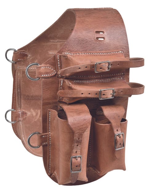 Berlin Leather Saddle Bags