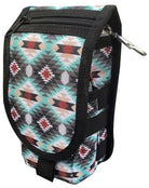 Cordura Phone/Accessory Case ~ Teal Aztec - Henderson's Western Store