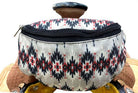 Insulated Saddle Pouch  ~ White Aztec - Henderson's Western Store