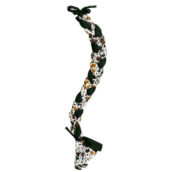 Braid-In Tail Bag ~ Cow Print - Henderson's Western Store