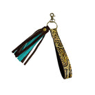 Leather Key Chain ~ Rosewood - Henderson's Western Store