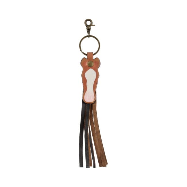Leather Key Chain ~ Horse Head - Henderson's Western Store