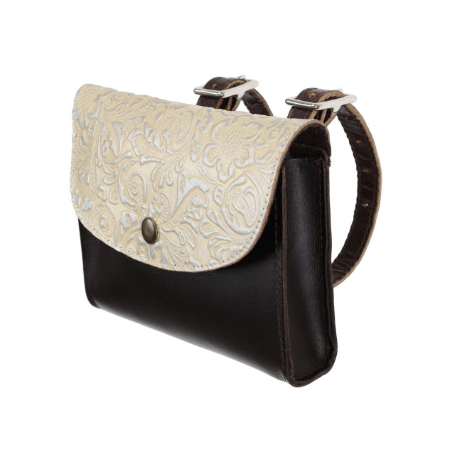 Leather Pommel Pouch ~ Ethereal Rose - Henderson's Western Store