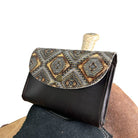 Leather Pommel Pouch ~ Cowboy Carving - Henderson's Western Store