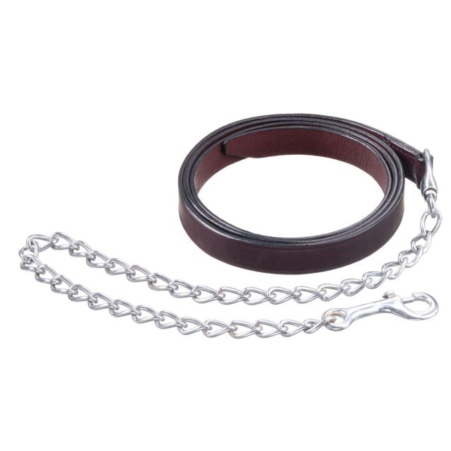 Royal King Leather Lead W/Chain - Henderson's Western Store