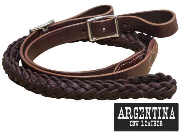 Braided Contest Reins - Henderson's Western Store