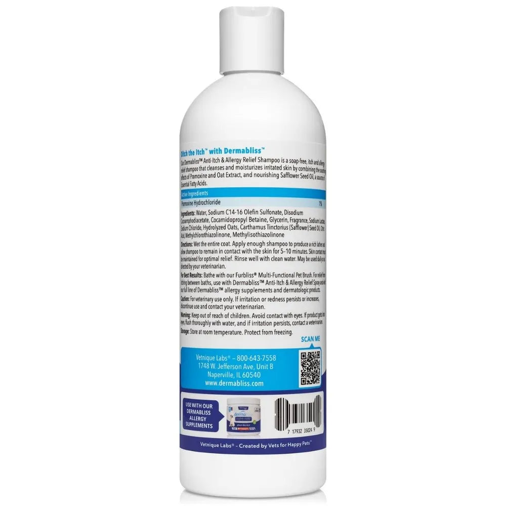 Anti-Itch & Allergy Relief Medicated Pet Shampoo - Henderson's Western Store