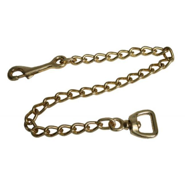 Stud/Lead Chain ~ Brass - Henderson's Western Store