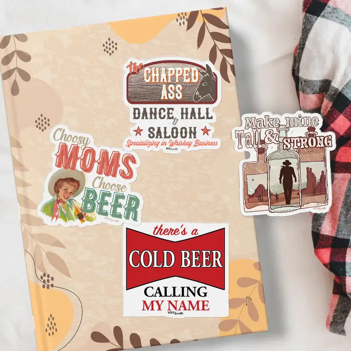 Western Drinkin' Sticker Decal - Henderson's Western Store