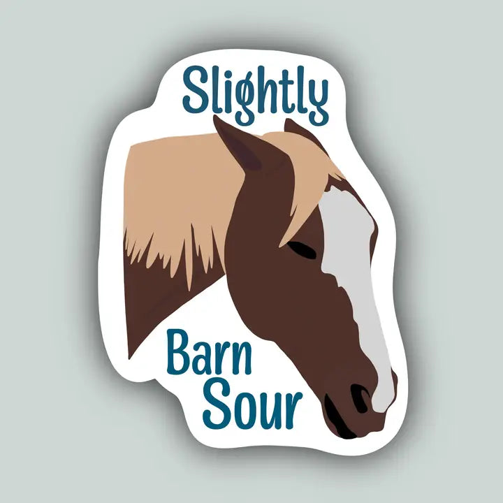 Western Sticker ~ Slightly Barn Sour - Henderson's Western Store