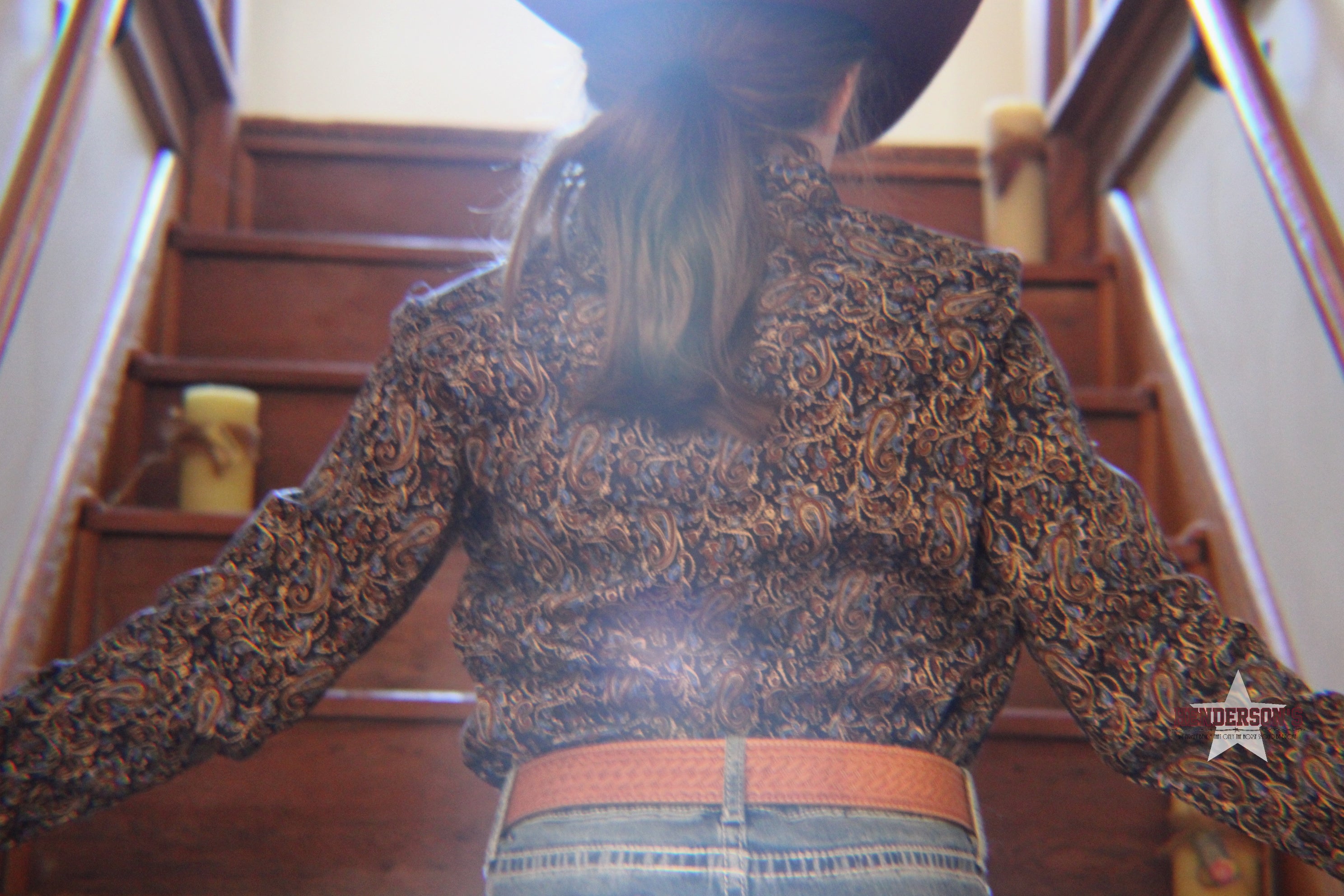 Girl's Vintage Paisley by Roper - Henderson's Western Store