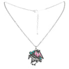 Western Checkerboard Thunder Mustang Necklace - Henderson's Western Store