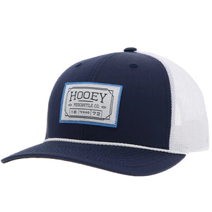 Load image into Gallery viewer, Hooey Doc Cap ~ Blue/White - Henderson&#39;s Western Store