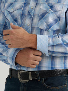 Load image into Gallery viewer, Wrangler 20X Competition Plaid ~ Blue - Henderson&#39;s Western Store