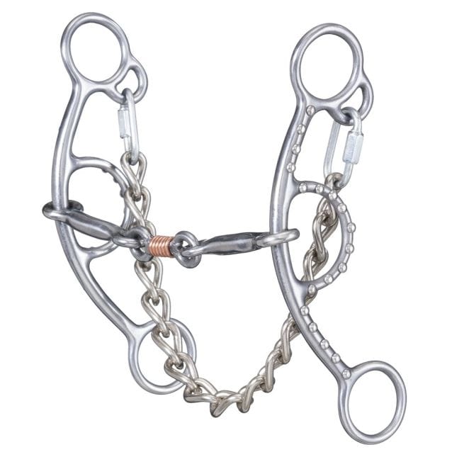 Sweet Iron 3-Piece Short Shank Gag Snaffle - Henderson's Western Store