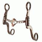 Brown Steel Slow Twist W/Copper Rings - Henderson's Western Store