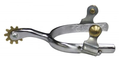 Youth Size Chrome Plated Spur - Henderson's Western Store
