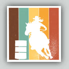 Western Sticker ~ Barrel Racer- Ranchy - Sticker - Henderson's Western Store
