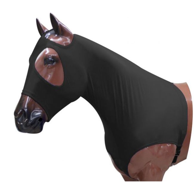 Pull On Slicker Hood ~ Black - Henderson's Western Store