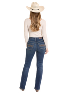 Rope Stitch Emb Jean by Rock & Roll - Henderson's Western Store