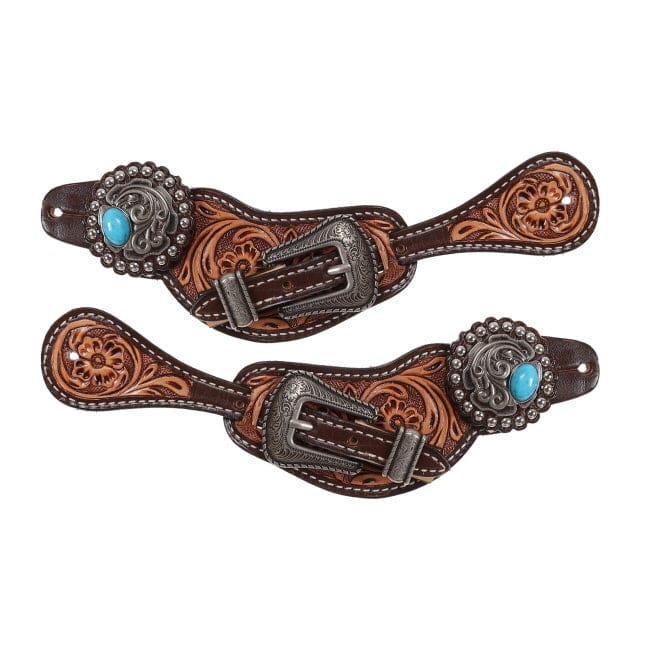 Leather Canyon Blue's Spur Strap - Henderson's Western Store