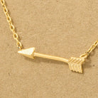 Dainty Arrow Pendant Necklace - Henderson's Western Store