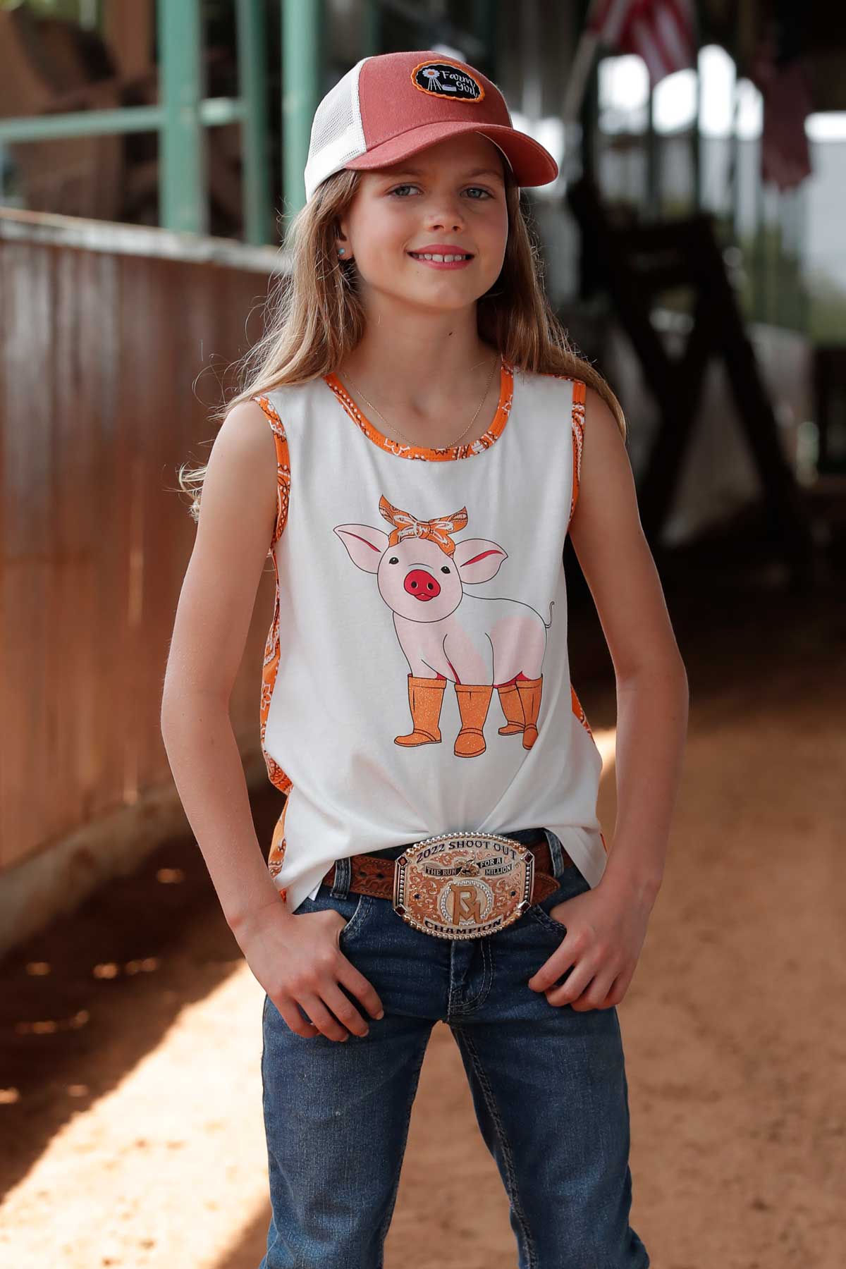 Cinch girls shirt