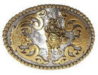 M & F WESTERN Belt Buckle