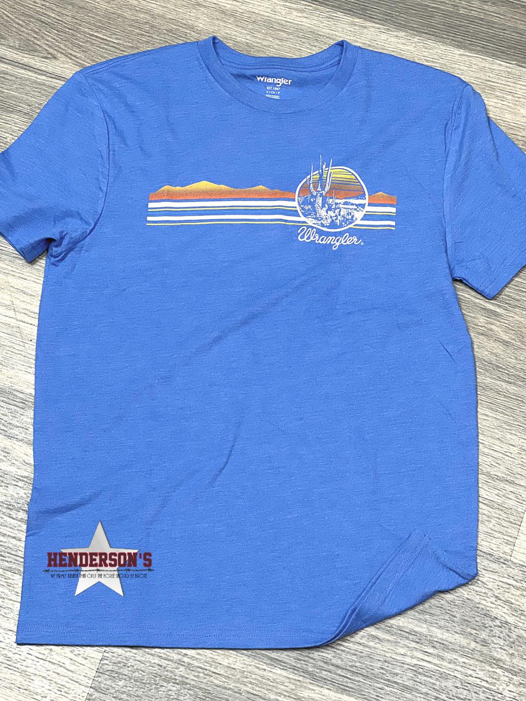 Men's Wrangler Sunset  Desert Tee - Henderson's Western Store