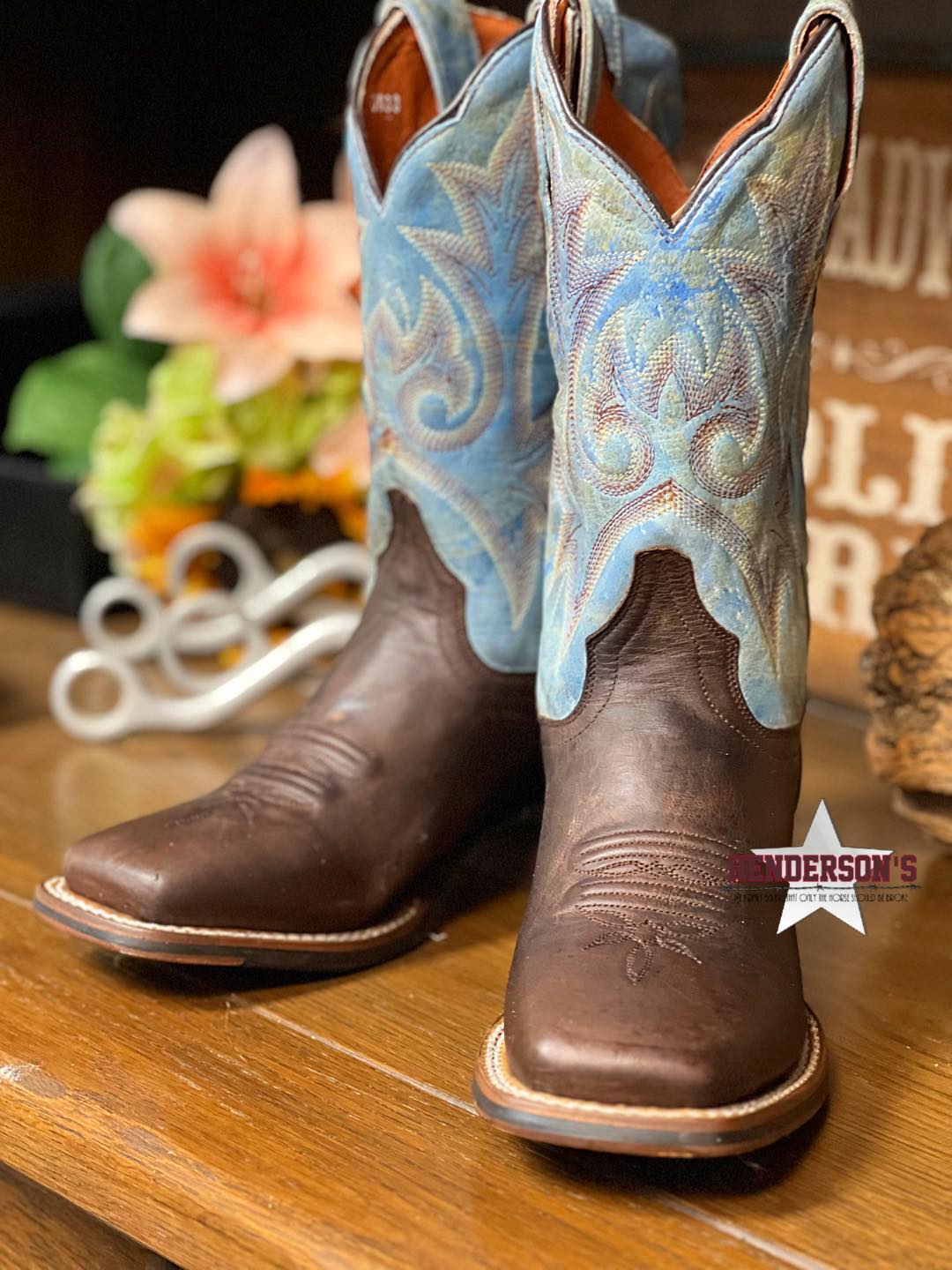 Kelsi by Dan Post ~ Brown & Blue - Henderson's Western Store