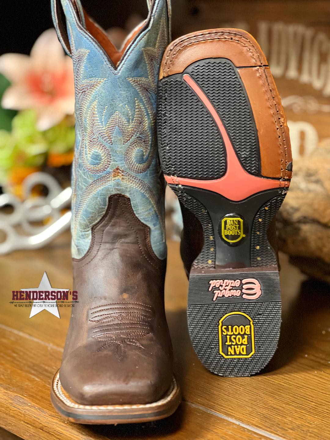 Kelsi by Dan Post ~ Brown & Blue - Henderson's Western Store