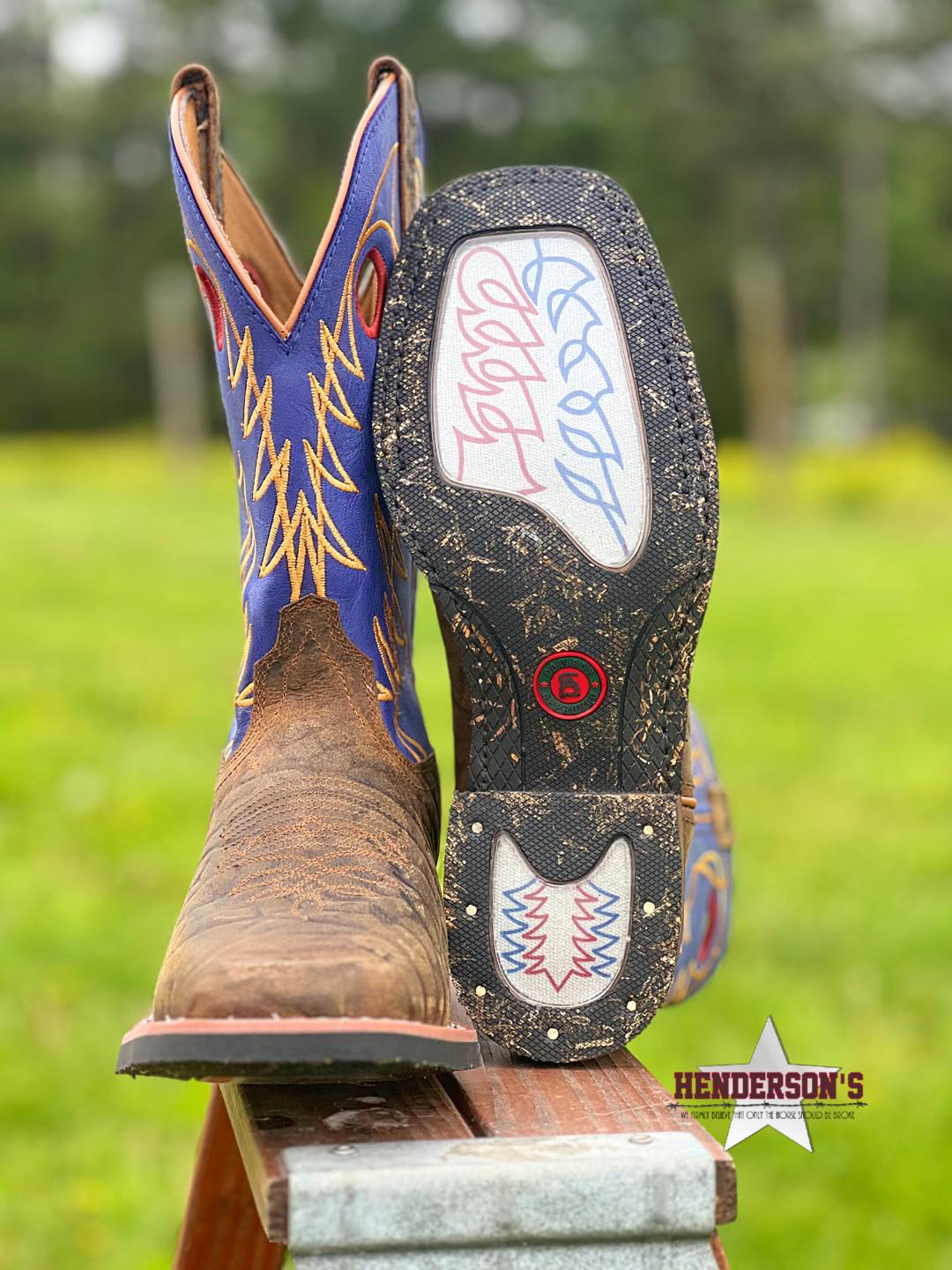 Ripley Boot by Laredo ~ Blue - Henderson's Western Store