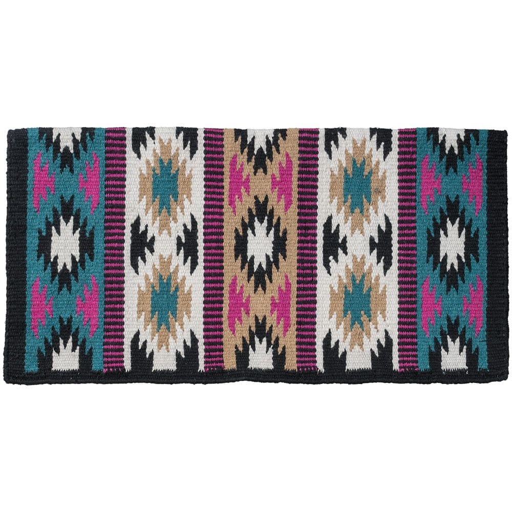 Jolene Wool Saddle Blanket ~ Black - Henderson's Western Store