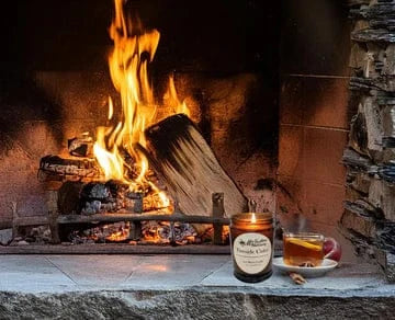 Mcintire Saddlery candle