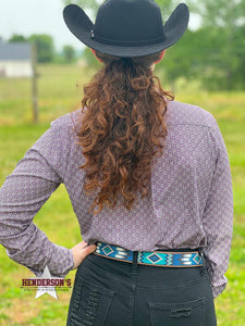 Load image into Gallery viewer, Ladies Cinch Arenaflex ~ Lilac - Henderson&#39;s Western Store