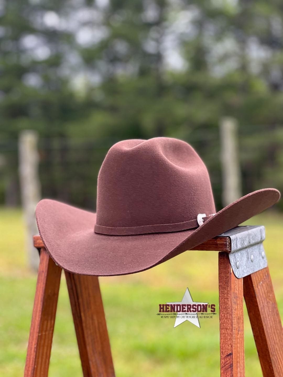 Bailey 4Xビーバーフェルト テンガロンハット ガラガラ蛇のバンド付 Lightning 4X Felt Hat by Bailey ~ Brown
