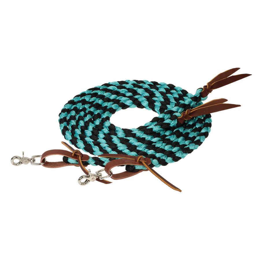 Braided Split Reins - Henderson's Western Store