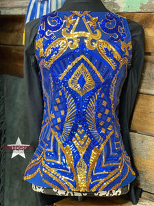 Load image into Gallery viewer, Royal Beauty Show Vest - Henderson&#39;s Western Store