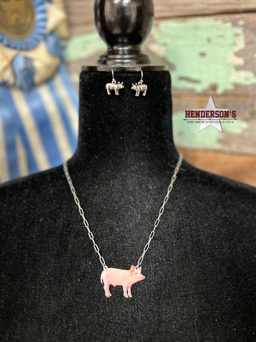 Pig Necklace Set - Henderson's Western Store