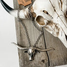 Western Necklace Longhorn Pendant - Henderson's Western Store
