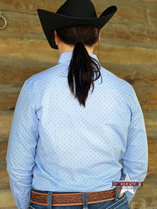 Load image into Gallery viewer, Ladies Rough Stock ~ Powder Blue - Henderson&#39;s Western Store