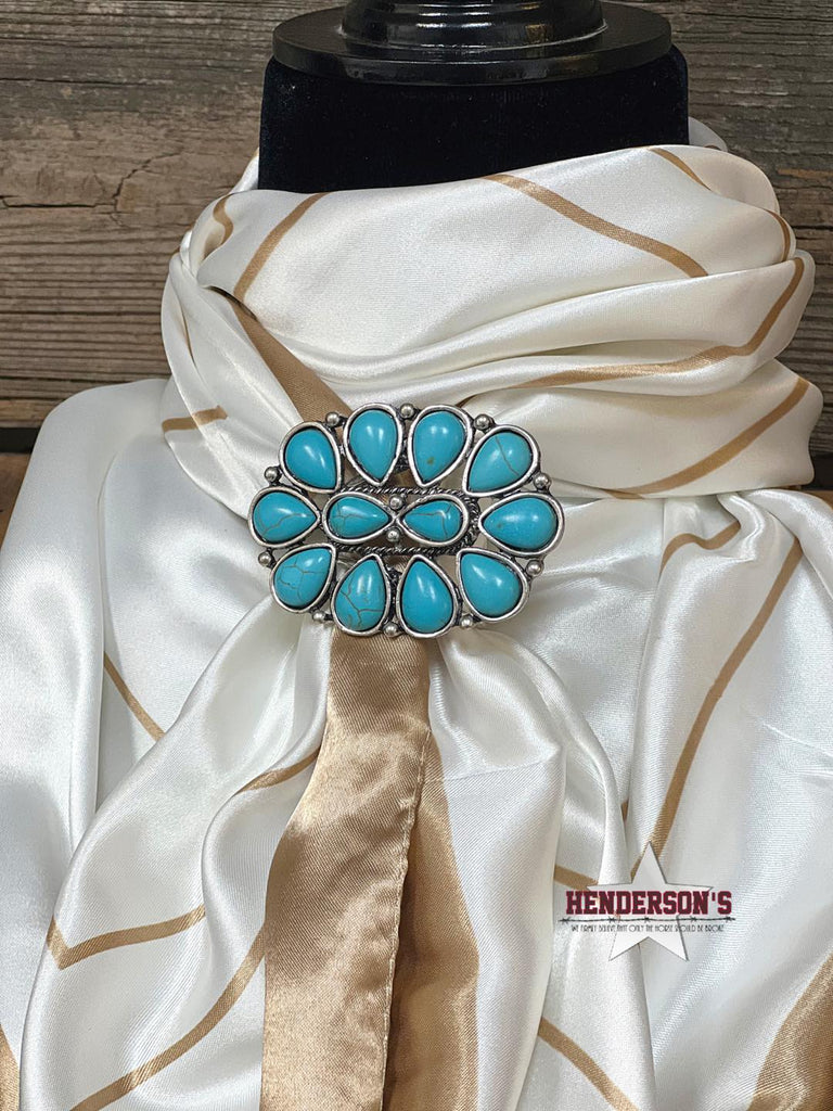 Scarf Slide ~ Turquoise - Henderson's Western Store