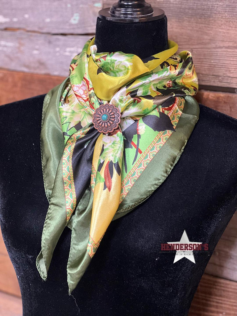 Rodeo Drive Wild Rags/Scarf ~ Green With Envy - Henderson's Western Store