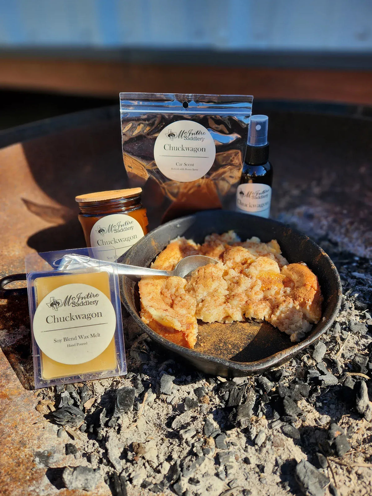 Mcintire Saddlery candle