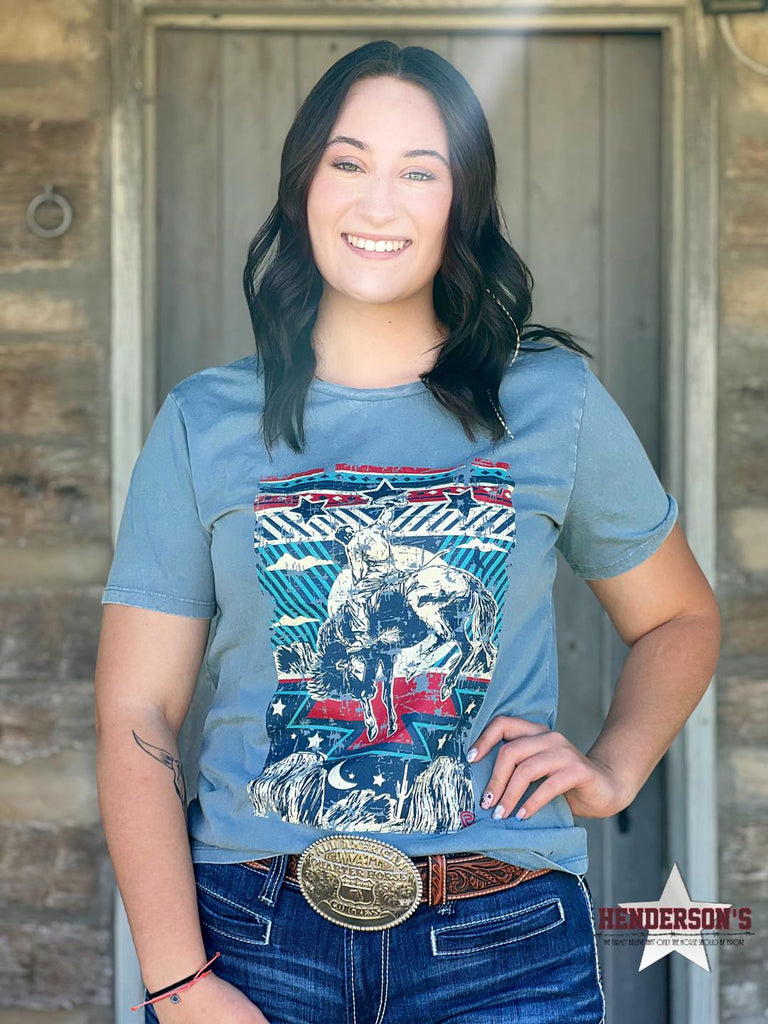 Rodeo Poster Tee by Rock & Roll - Henderson's Western Store