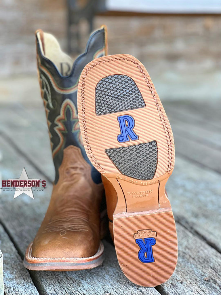 Arizona Meil Cowhide Boots by R. Watson - Henderson's Western Store
