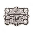 Longhorn Belt Buckle ~ Black - Henderson's Western Store