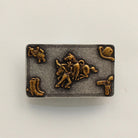 Steer Wrestling Belt Buckle - Henderson's Western Store